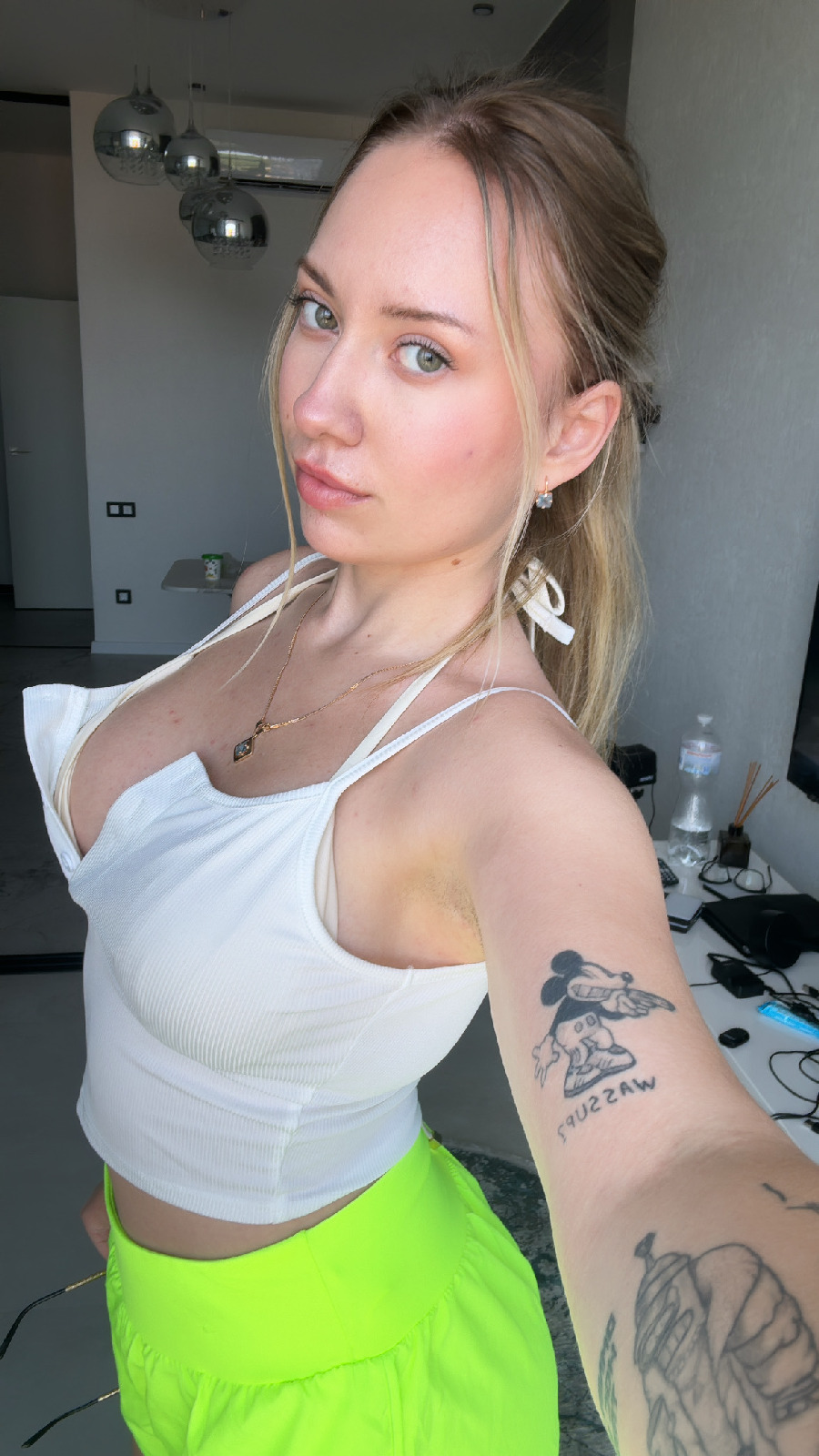 KateV in her underwear in Seville