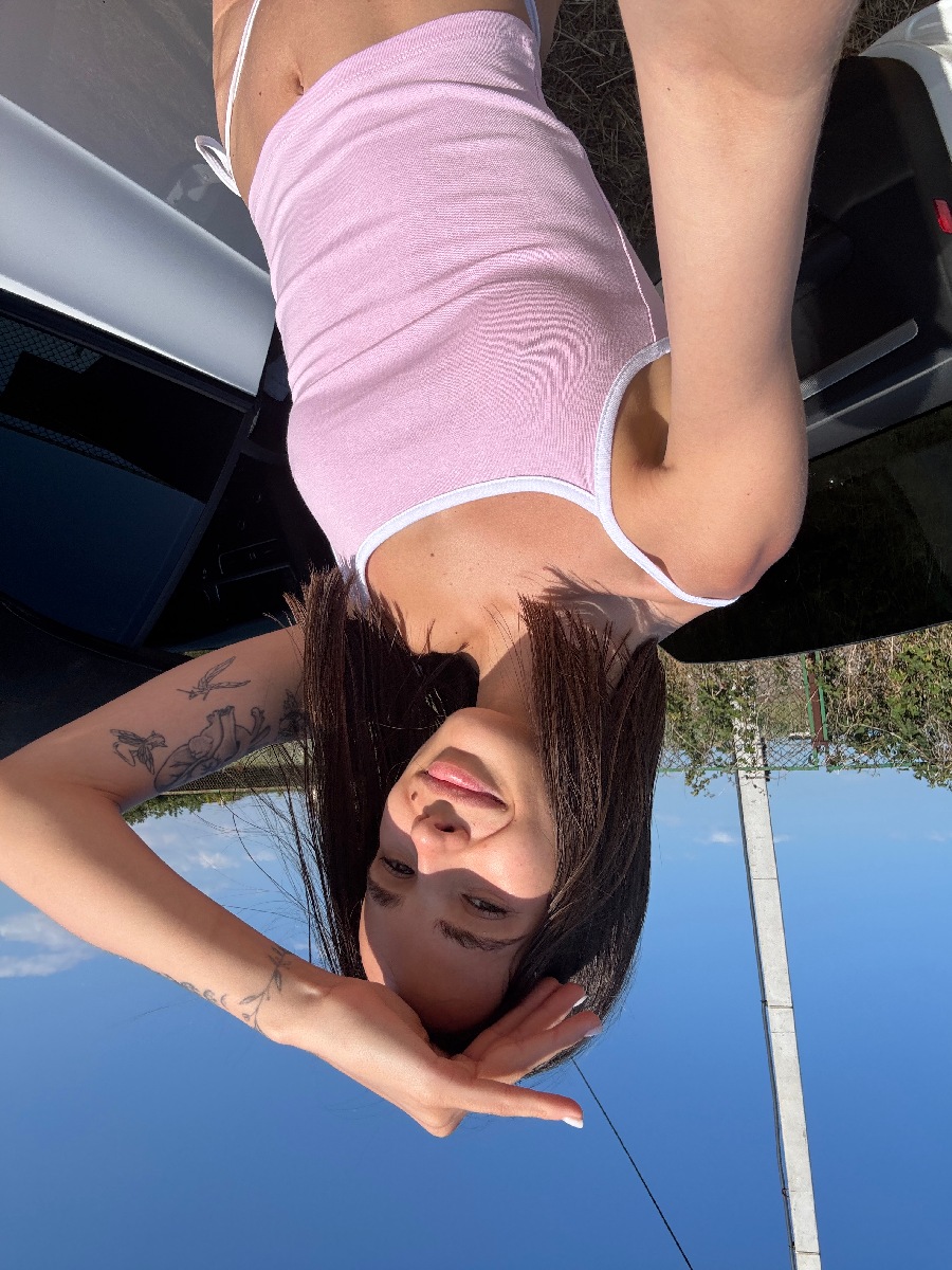 Sexy model Tina in Seville